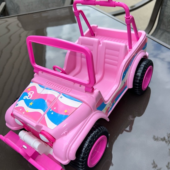 90s Pink Barbie Jeep - Picture 11 of 13